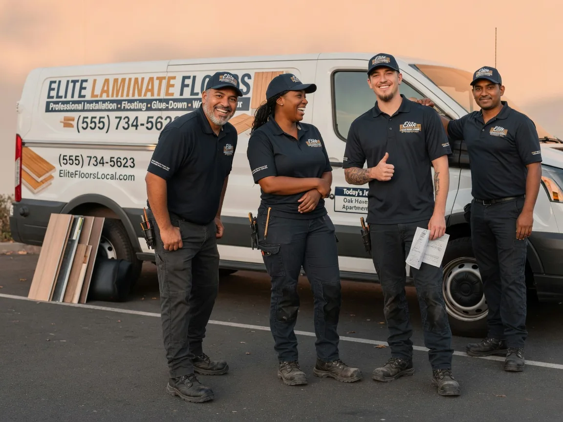 Laminate flooring installation company in Hawks, MI